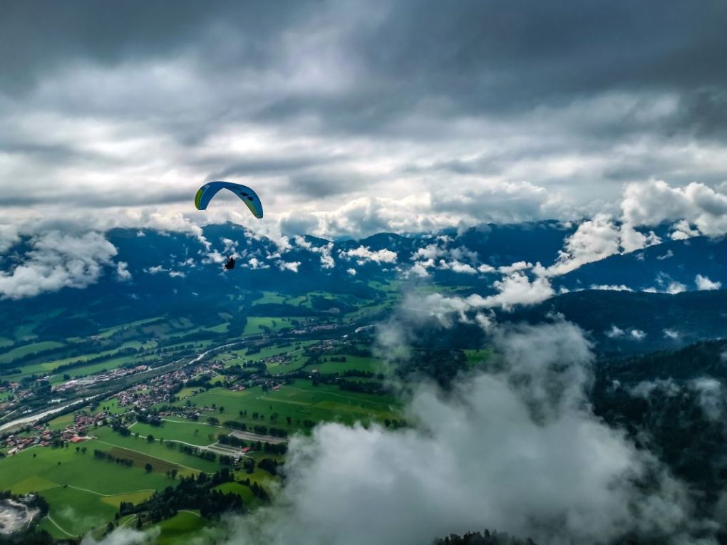 Tandem Paragliding Brauneck - Gleitschirmfliegen
